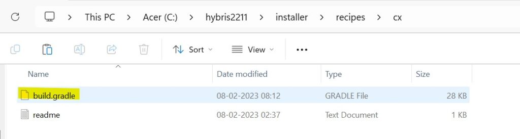 build.gradle file loation