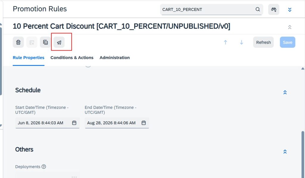 publish promotion
